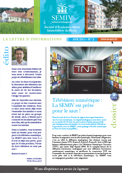 Lettre d'informations n°2