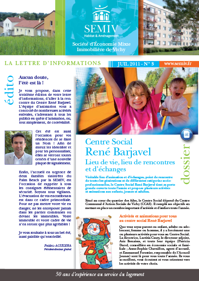 Lettre d'informations n°3